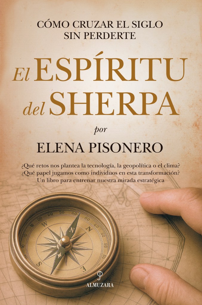 Portada de El espíritu del sherpa, de Elena Pisonero (Almuzara)